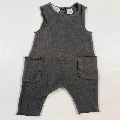Zara charcoal grey baby jumpsuit 1-3M/62 1