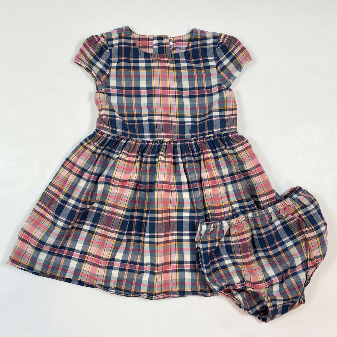 Ralph Lauren checked baby dress set 12M/80 1