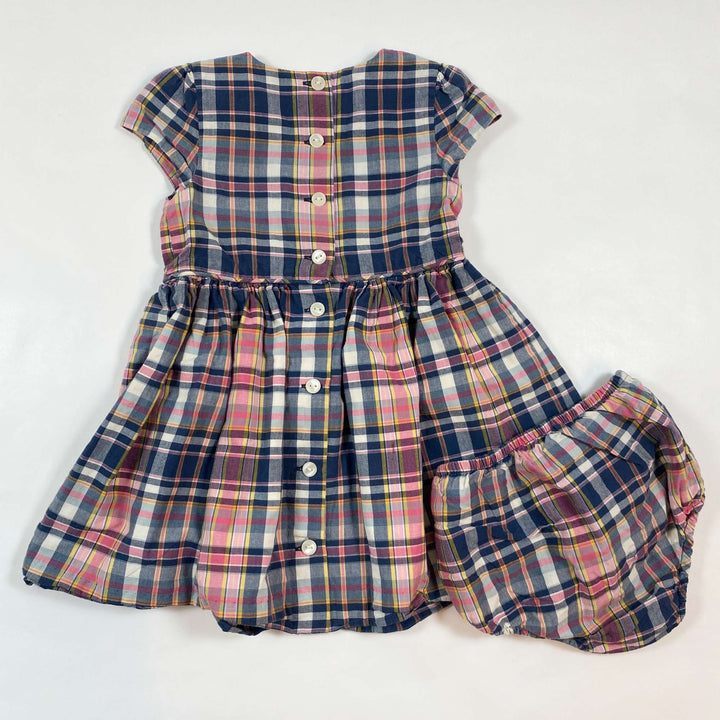 Ralph Lauren checked baby dress set 12M/80 3