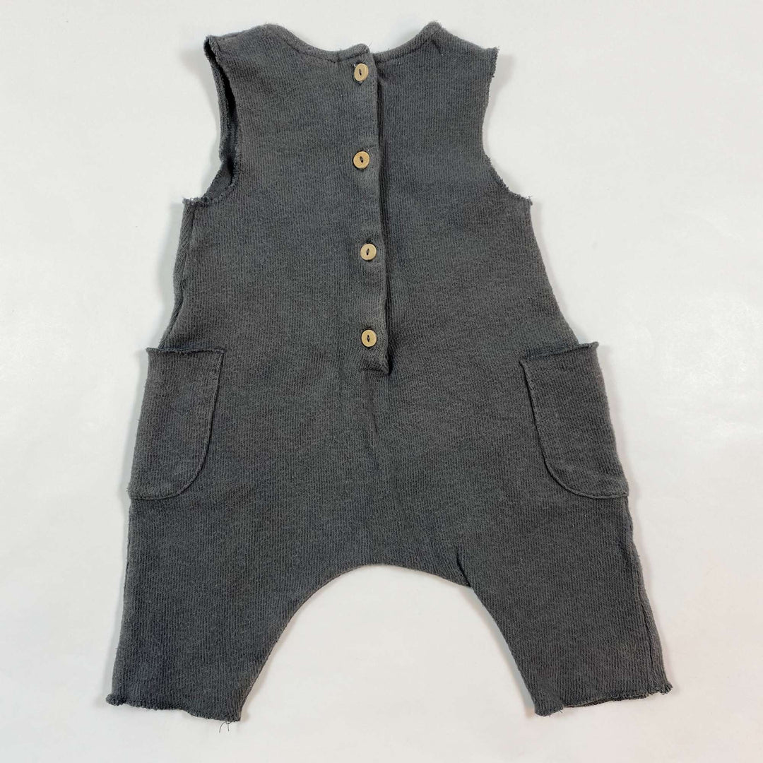 Zara charcoal grey baby jumpsuit 1-3M/62 2