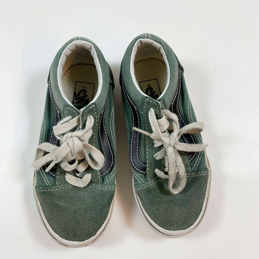 Vans khaki suede/canvas sneakers 28 3