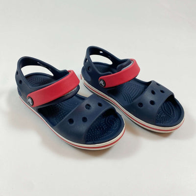 Crocs blue velcro strap sandals 27-28 1