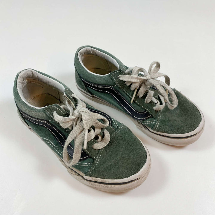 Vans khaki suede/canvas sneakers 28 1