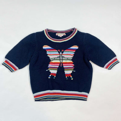 Bonpoint butterfly knit sweater 8Y 1