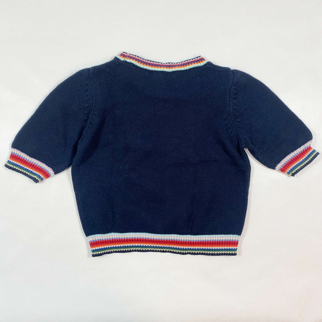 Bonpoint butterfly knit sweater 8Y 3