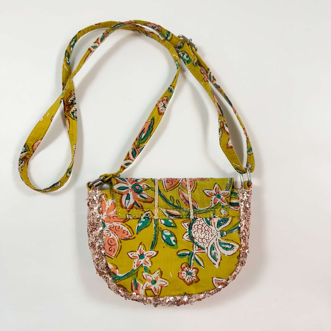 Louise Misha fabric purse with sequins one size 3
