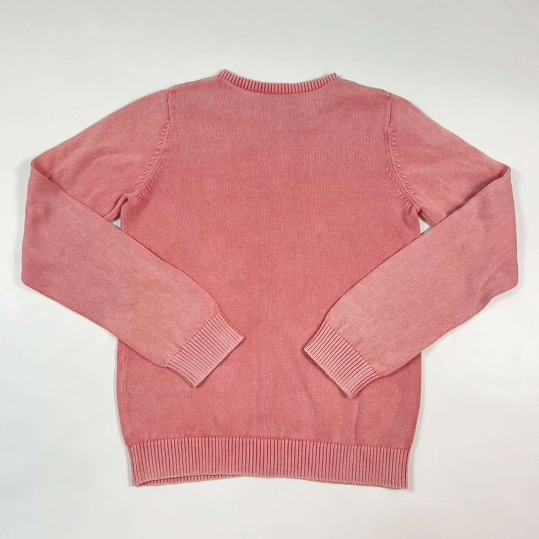 Bonton pink cotton cardigan 10Y 3