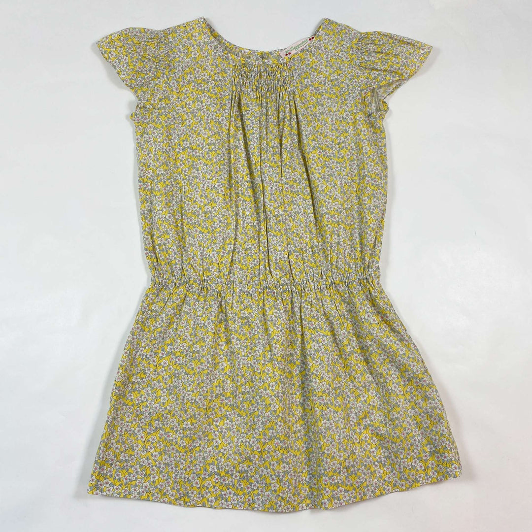 Bonpoint  floral Liberty print smocked cap-sleeve dress 6Y 1