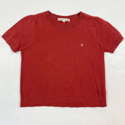Bonpoint red cotton top 8Y 1