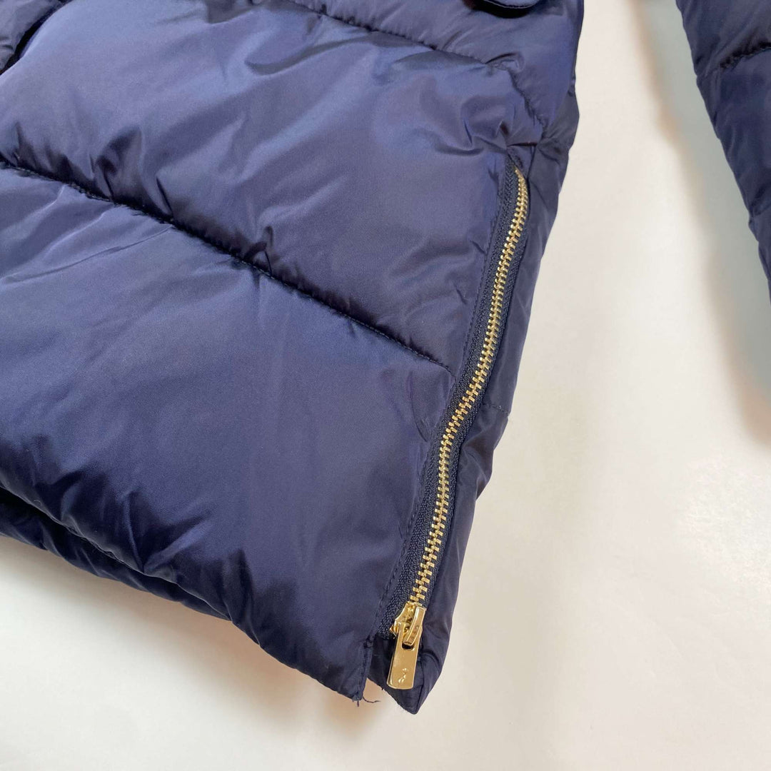 Jacadi midnight blue hooded winter jacket 8Y/128 2