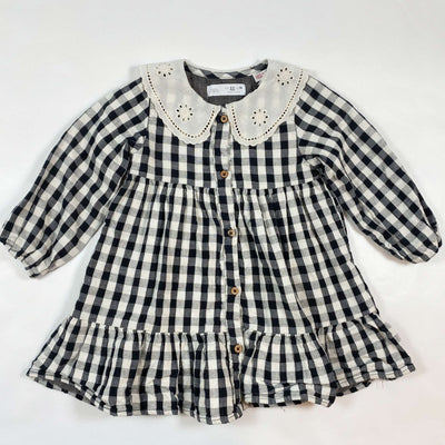 Zara large gingham dress 2-3Y/98 1