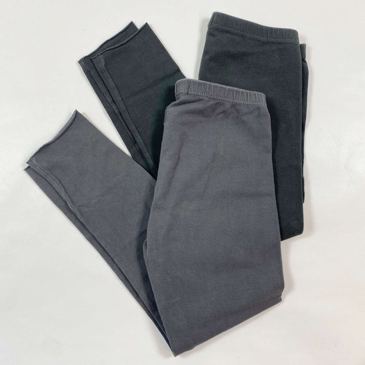 Bonpoint grey leggings set of 2 6Y 2