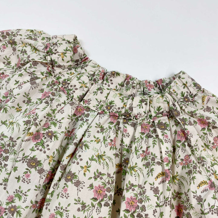 Bonpoint floral longsleeve blouse 3Y 2
