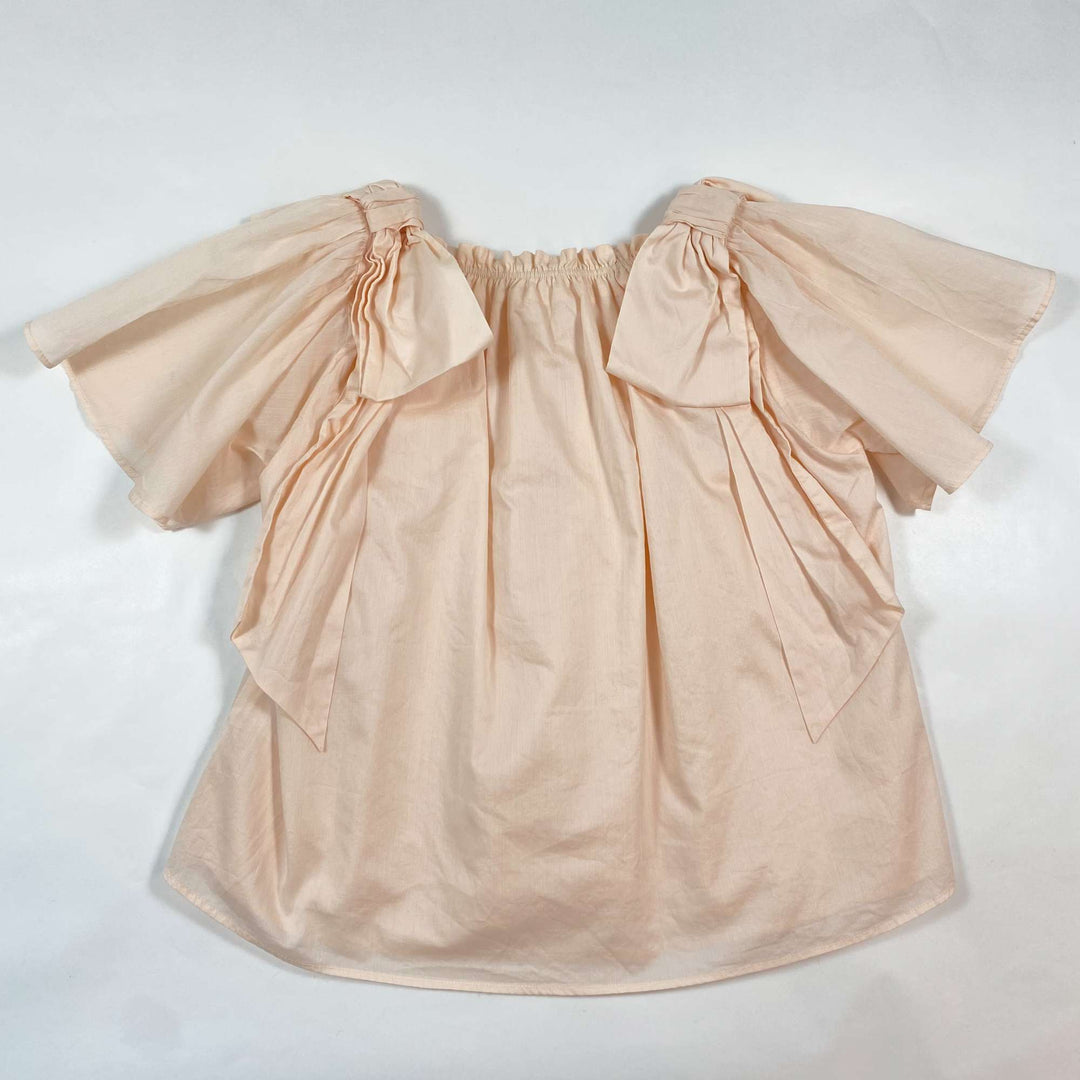 Chloé soft peach cotton blouse 8Y 3