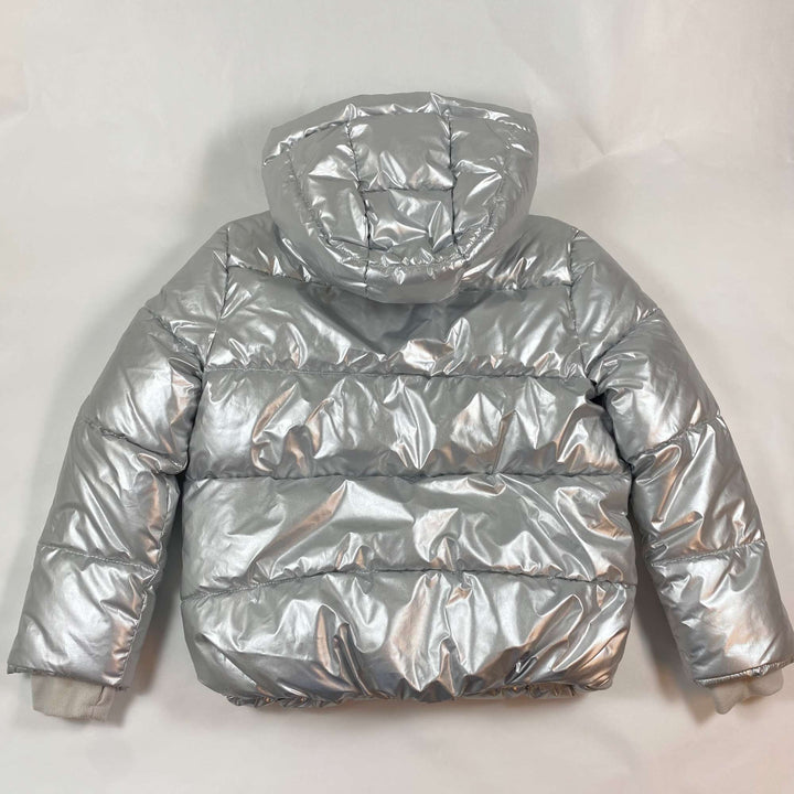 Gap silver puffer winter jacket L/10-11Y/140 3