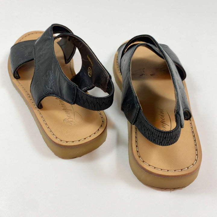 Bonpoint black leather sandals 33 3