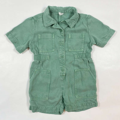 Arket green soft lyocell boiler suit 92 1