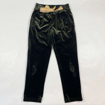 Catimini deep green velvet trousers 6Y/116 1