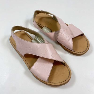 Bonpoint soft pink leather sandals 33 1