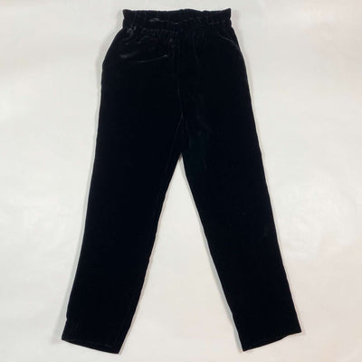 Bonpoint black velvet trousers 8Y 1