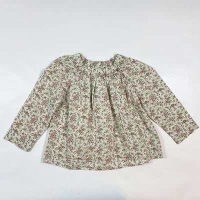 Bonpoint floral longsleeve blouse 3Y 1