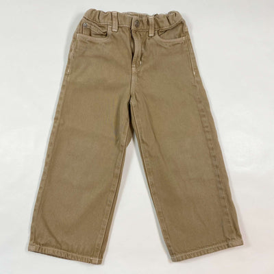 Arket beige wide denim trousers 3-4Y/110 1