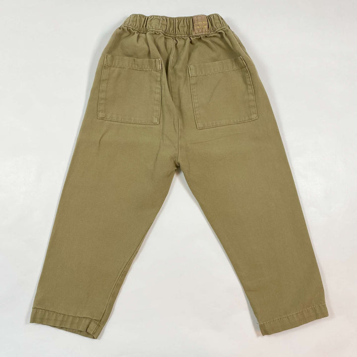 Zara pale beige/green trousers 3-4Y/104 2