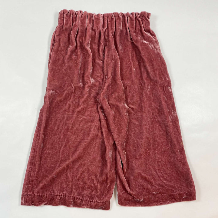 COS crushed velvet culotte 110-116/4-6Y 3