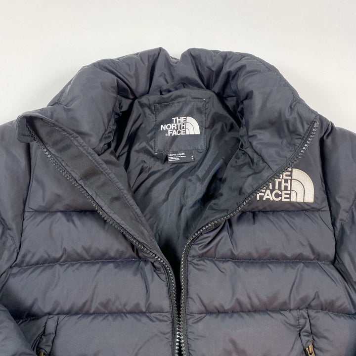The North Face black puffer jacket S/7-8Y 2