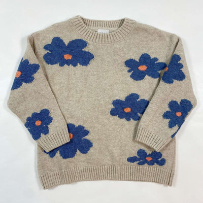 Knot floral merino cashmere blend sweater 4Y/104 1