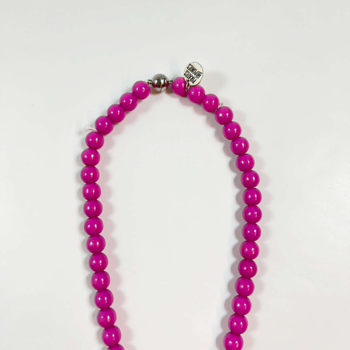 Pirates & Ponies pink bambi wood necklace one size 3