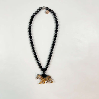Pirates & Ponies black tiger necklace one size 1