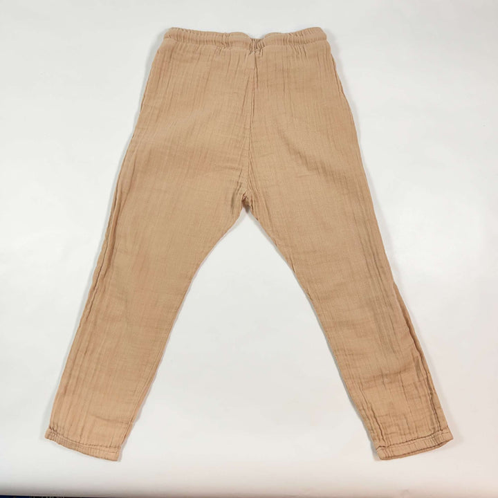 Monkind peach muslin pants 4-5Y 3