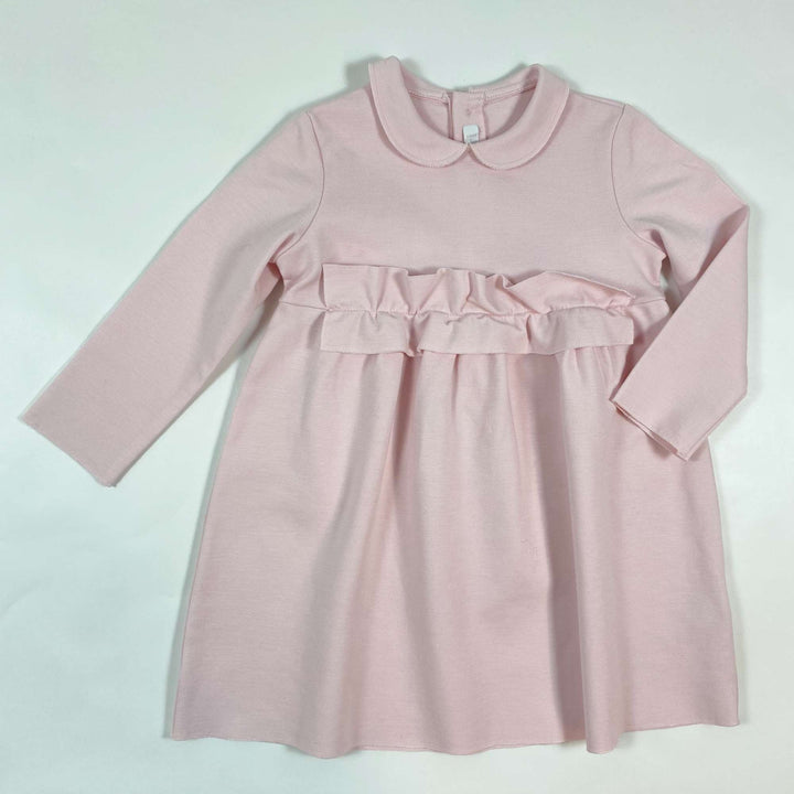 Il Gufo pale pink dress 2Y 1