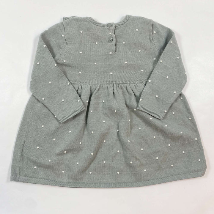 H&M soft green knit dress 74 3