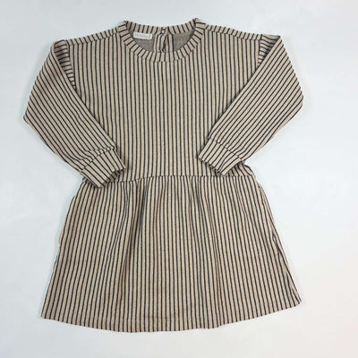 Phil & Phae beige striped dress 6Y 1