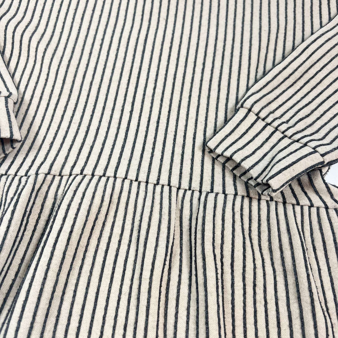 Phil & Phae beige striped dress 6Y 2