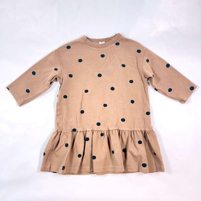 Arket brown polka dot dress 4-6Y 1
