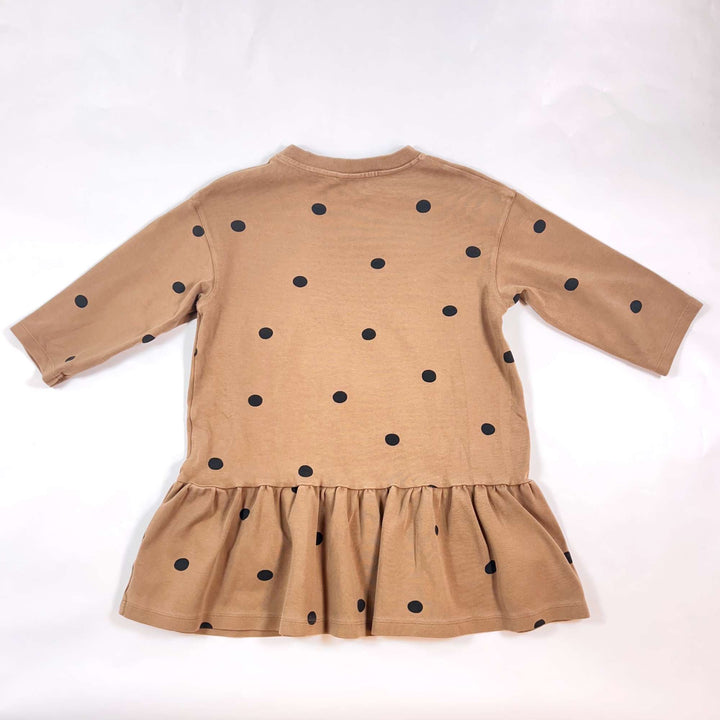 Arket brown polka dot dress 4-6Y 2