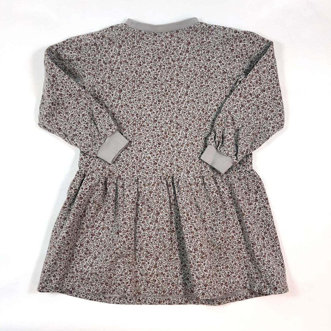 Wheat grey floral dress 6Y/116 3