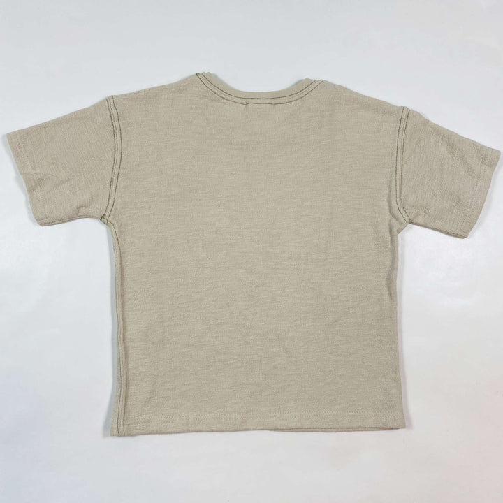 Zara off-beige knit quality t-shirt 2-3Y/98 2