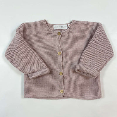 Zara lilac heavy knit cardigan 6-9M/74 1