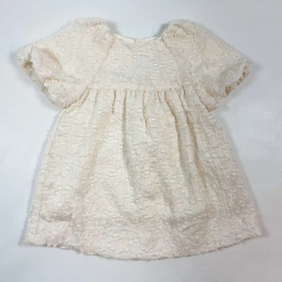 Zara off-white textured dress 9-12M/80 1