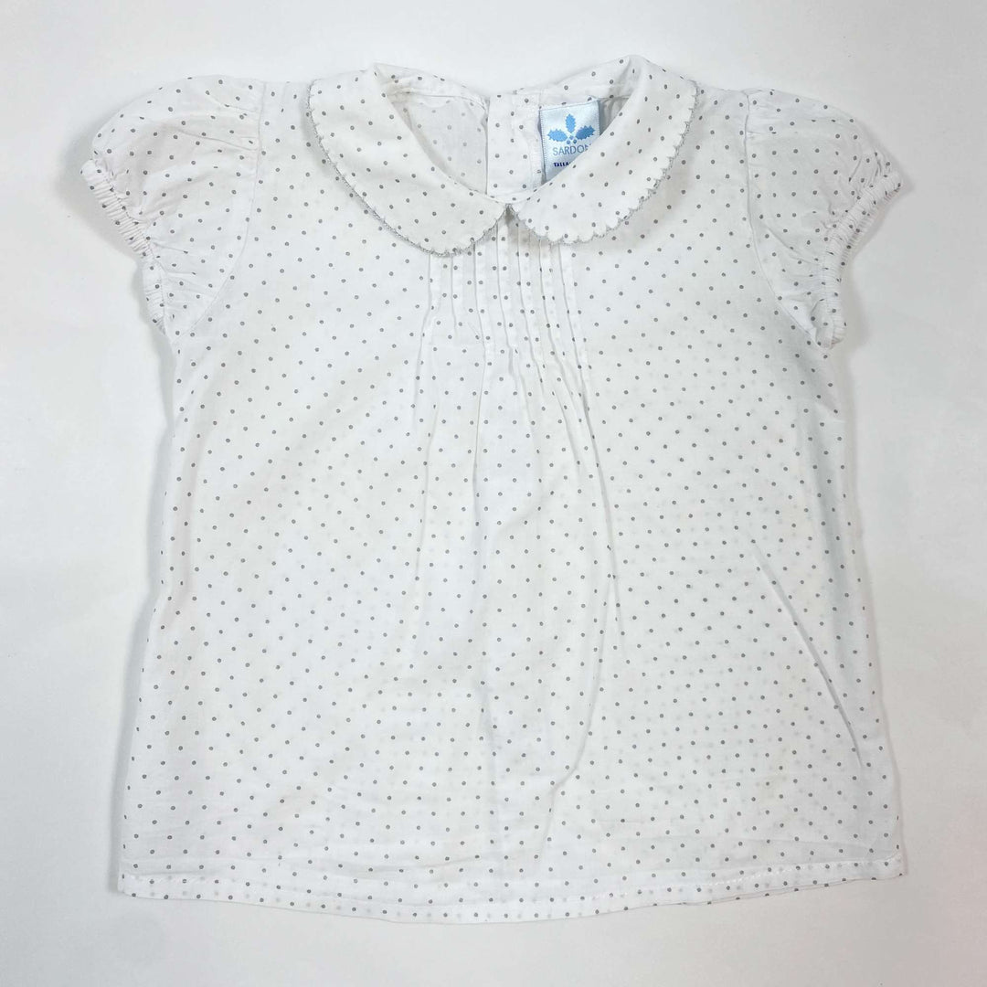 Sardon polkadot blouse 18M 1