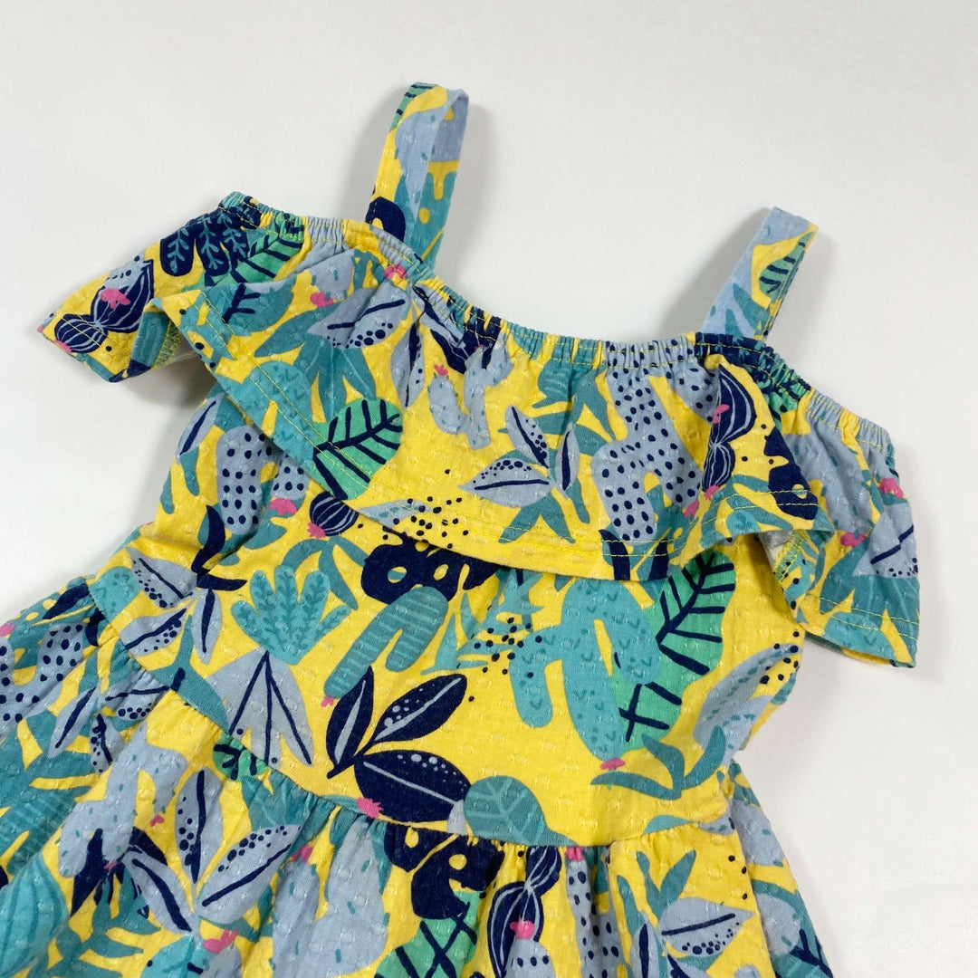 Malwee Kids Sommerkleid mit tropischem Muster 4Y