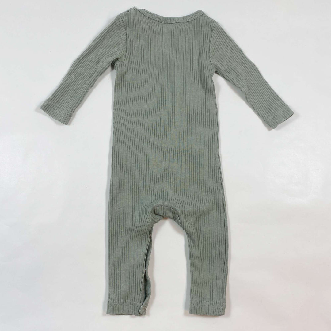 Edelweiss sage modal blend ribbed jumpsuit 3M 2