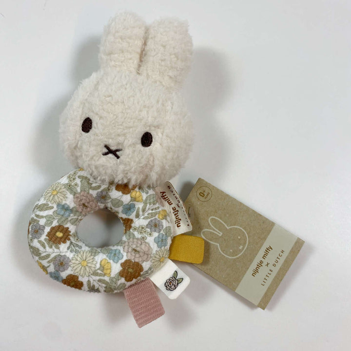 Little Dutch x Miffy baby rattle Vintage Little Flowers Second Season one size 1