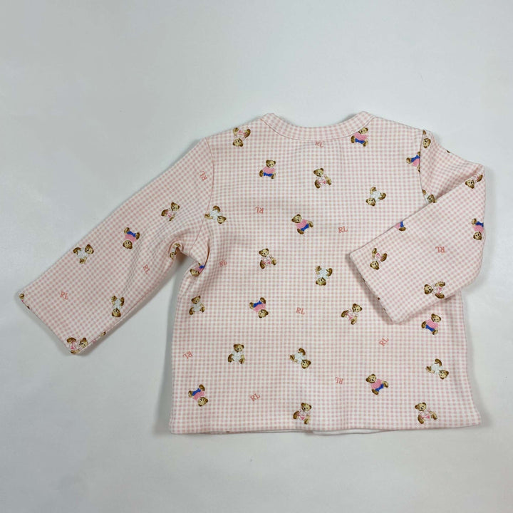 Ralph Lauren pink teddy print jacket Second Season 6M 3