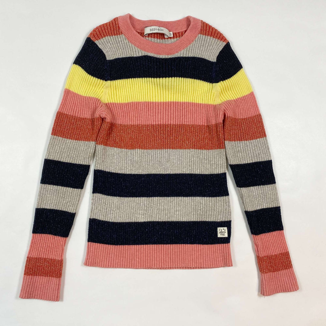 Sissy-Boy striped knitted sweater 122/128 1