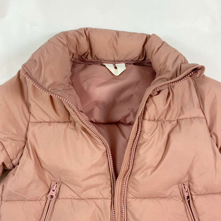 Arket vintage pink puffer winter jacket 4-5Y/110 2